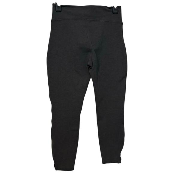 Spanx Gray Ponte Knit Crop Leggings Size Petite Small - Picture 3 of 5